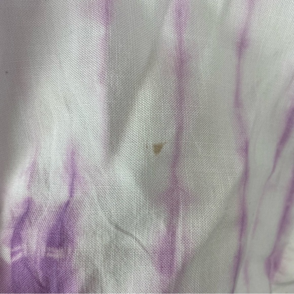 Anthropologie Cloth and Stone purple and white tie dye XS - Picture 6 of 7